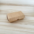 Box burger di carta con rivestimento con rivestimento Kraft